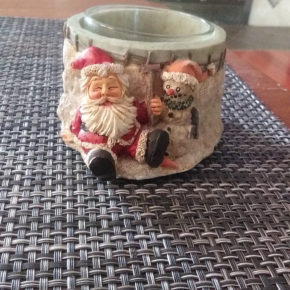 Santa & Snowman